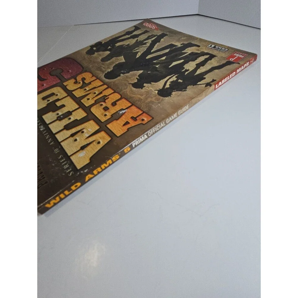 Wild Arms 5 Prima Official Strategy Guide 10th Anniversary PlayStation 2 *EUC